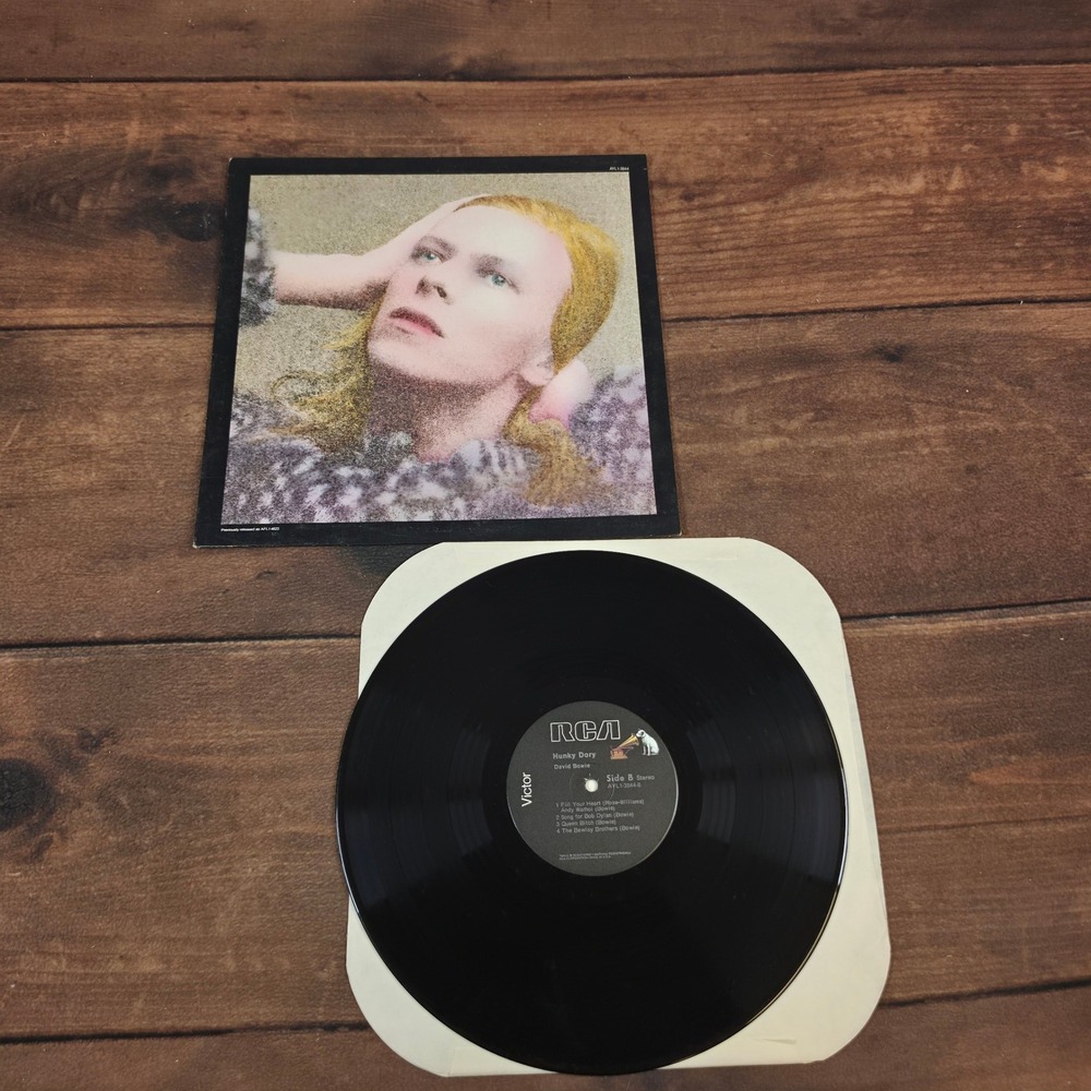 David Bowie Hunky Dory Vinyl LP 12" Black Excellent RCA Victor AYL1-3844 1971